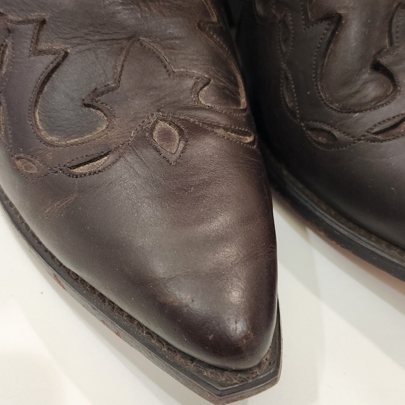 Dingo The Duke Style Western Boots, Stitch Design,dark Brown, Mens 8.5 D - Picture 3 of 8